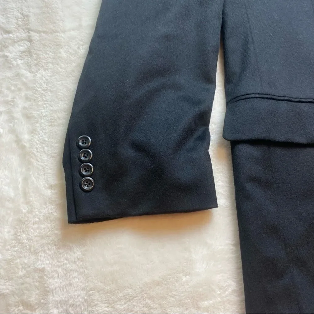 Jos A. Banks 100% Cashmere Black Sport Jacket Size 46R